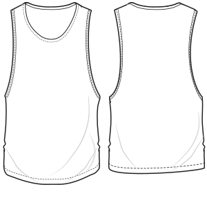 Fashion sewing patterns for MEN T-Shirts